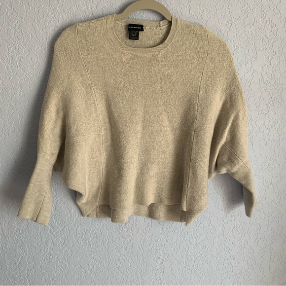 Club Monaco Cropped Wool Sweater - Picture 1 of 6